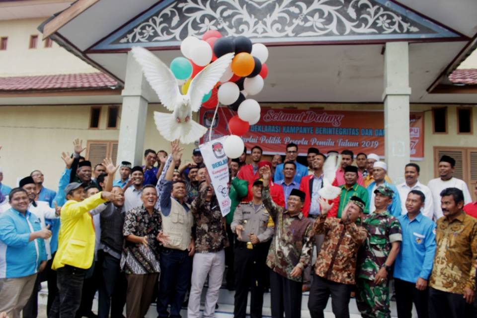Deklarasi Damai Menyongsong Pemilu Aceh Utara Tahun 2019